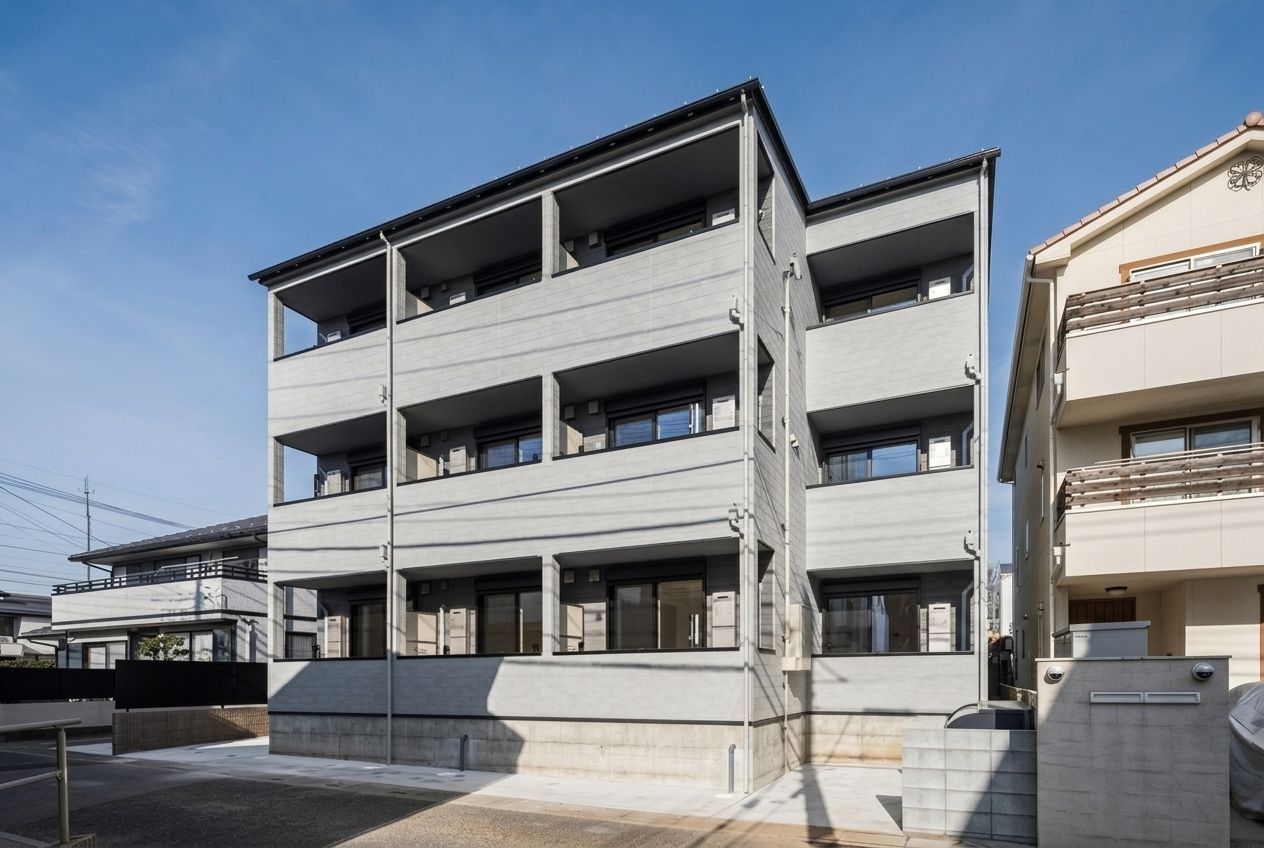 埼玉県さいたま市北区日進町 新築一棟木造投資アパート（1K×15戸）