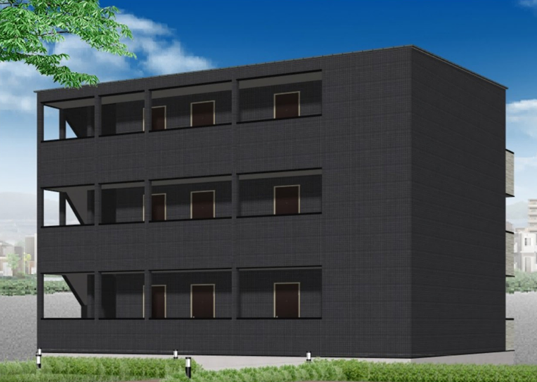 千葉県千葉市中央区春日 新築一棟木造投資アパート（1K×12戸）