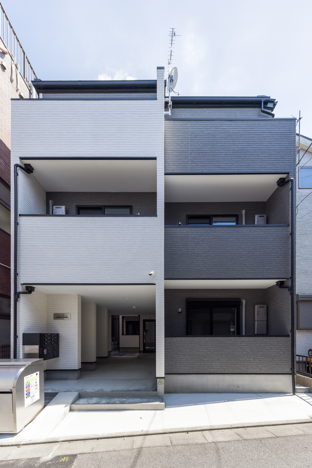 NEW!!足立区千住大川町 木造新築アパート 劣化対策等級3級 20平米 (1K×5戸、1LDK×3戸）企画